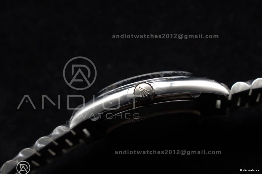 Bright 718 GSF Bracelet Black Weight 40 Gain on Crystal DayDate Dial SS President A 0316